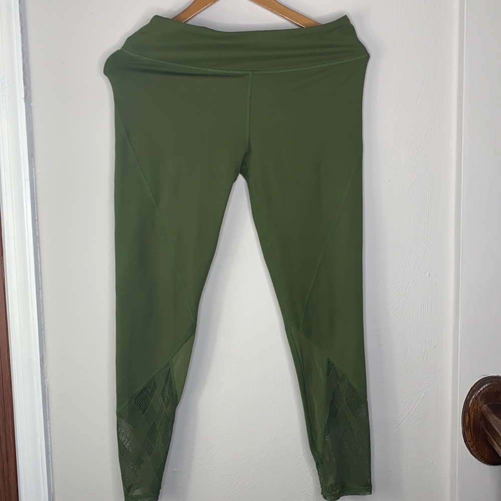 FABLETICS Green Lace Leggings